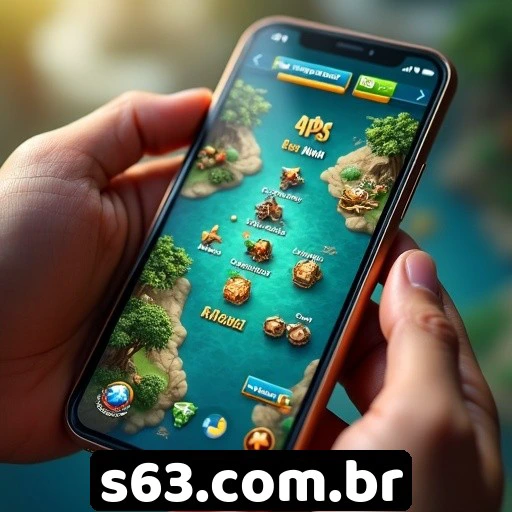 Celular com pagamento via PIX sendo confirmado na plataforma do s63